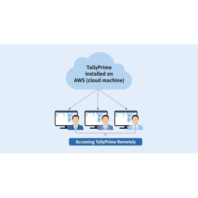 TallyPrime Cloud Access | Regular Plus Plan for 4 Users